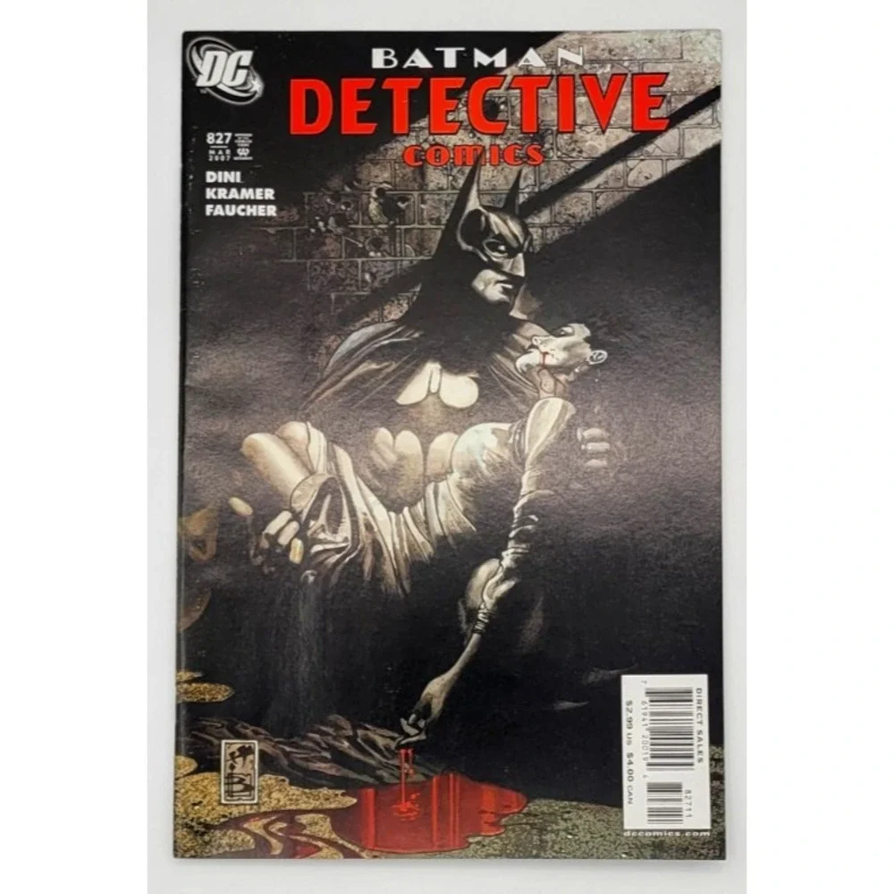 DETECTIVE COMICS #827 (2007) /NM/ 1ST‎ APP OF 2ND SCARFACE & VENTRILOQUIST